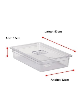Organizador para refrigerador Shorbull de plástico