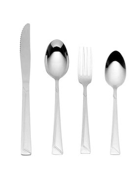 Set cubiertos Moven Sofía de acero inoxidable 24 piezas