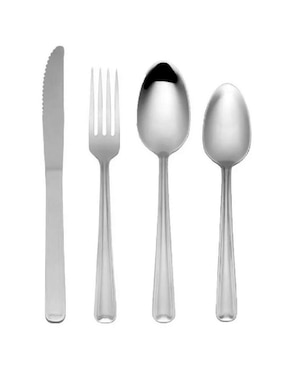Set cubiertos Moven Aries de acero inoxidable 24 piezas