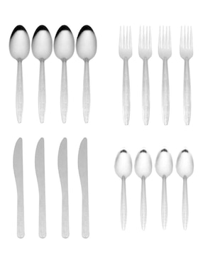 Set cubiertos Moven Sofía de acero inoxidable 12 piezas
