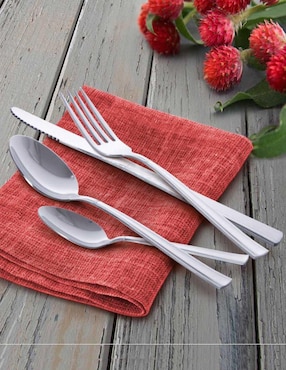Set cubiertos Moven Pinot de acero inoxidable 12 piezas