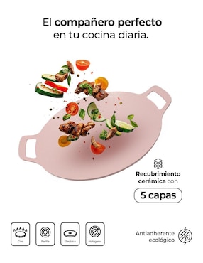 Comal Queen Sense aluminio anodizado