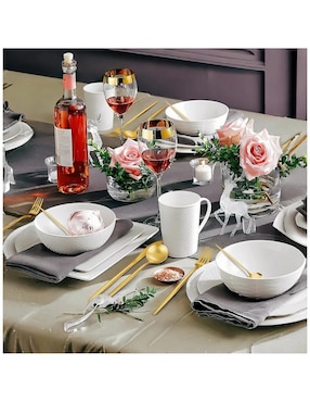 Set cubiertos Genérica de acero inoxidable 24 piezas piezas