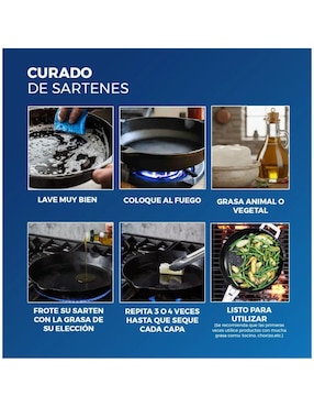 Batería de cocina Belug de hierro 3 piezas