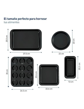 Charola para hornear Genérica de acero