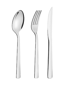 Set cubiertos Tramontina Oslo de acero inoxidable 16 piezas