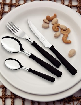 Set cubiertos Tramontina New Kolor de acero inoxidable 25 piezas