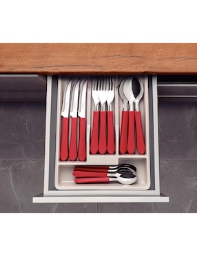 Set cubiertos Tramontina Leme de acero inoxidable 25 piezas