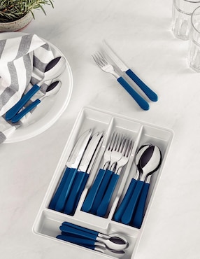 Set cubiertos Tramontina Leme de acero inoxidable 25 piezas
