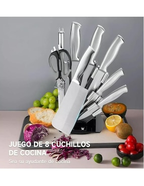 Set de cuchillos para chef Belug 8 piezas
