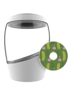 Contenedor Mmtum Mortier Pilon de vidrio