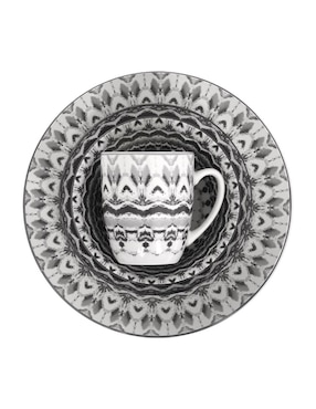 Vajilla cerrada Crown Baccara mesa de porcelana para 4 personas