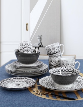 Vajilla cerrada Crown Baccara mesa de porcelana para 4 personas