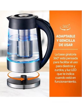 Tetera eléctrica Genérica de acero inoxidable
