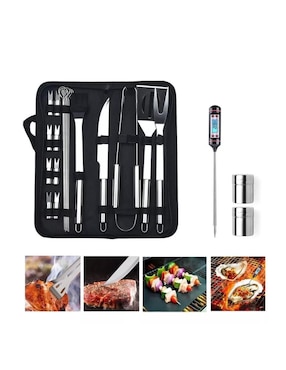 Set utensilios Genérica de acero inoxidable