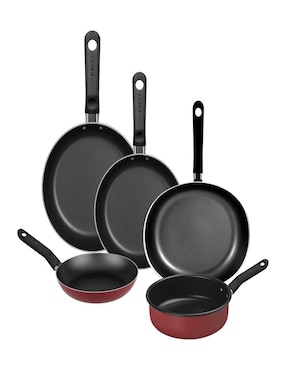 Batería de cocina Ekco Trends de aluminio antiadherente sin PFOA 25 piezas