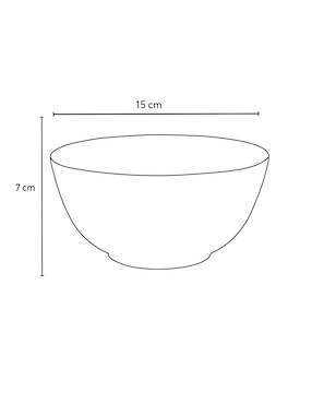 Plato sopa Crown Baccara Teens de melamina