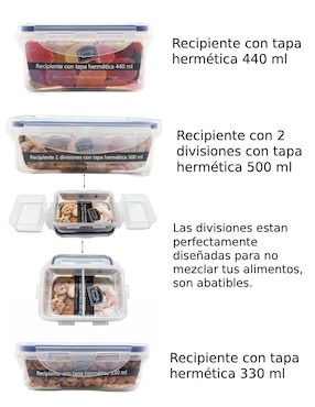 Set contenedores Good & Good 9 piezas