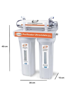 Filtro purificador de agua Evans UV-30