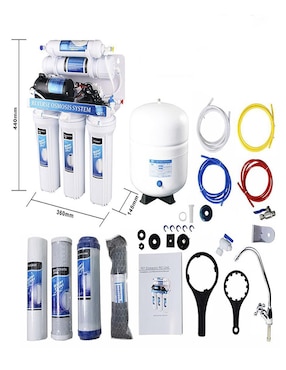Filtro purificador de agua Mibo Water 5 etapas