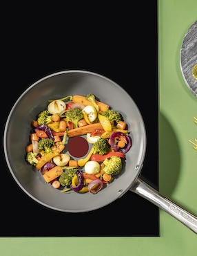 Sartén Wok T-Fal Renew de cerámica