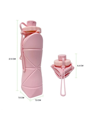 Termo Belug de plástico con tapa rosca 600 ml