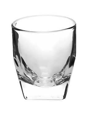 Set vaso Doble Pack Vencort Groove de vidrio con 12 piezas