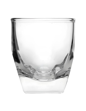 Set vaso Doble Pack Vencort Groove de vidrio con 12 piezas
