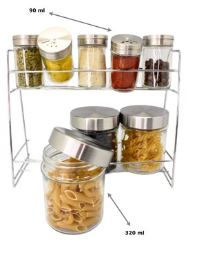 Set especiero estante Good & Good Minimalista