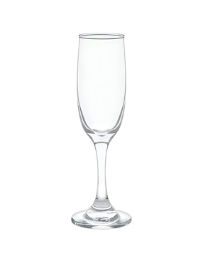 Set de copas para champán Cristar Premier de vidrio