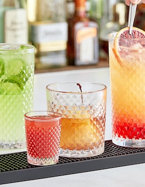 Set vaso Doble Pack Stovmex Carat de vidrio con 6 piezas