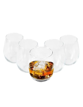 Set vaso Doble Pack Stovmex Napoli de vidrio con 6 piezas