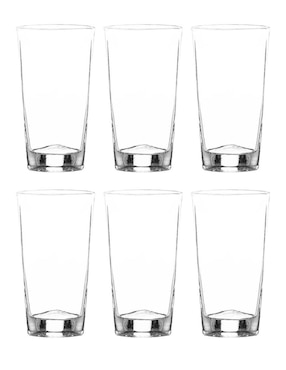 Set vaso Doble Pack Stovmex Niza de vidrio con 6 piezas