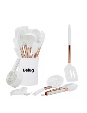 Set Utensilios De Silicón