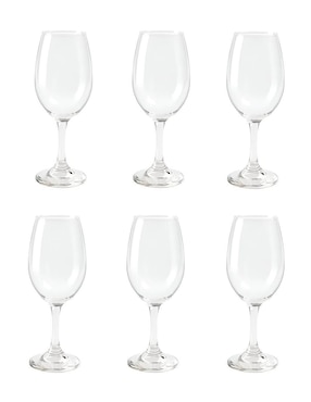 Set de copas para vino Cristar de vidrio