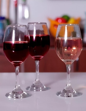 Set de copas para vino Cristar de vidrio