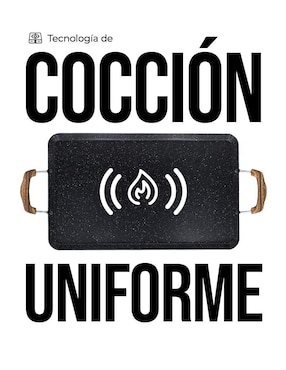 Comal Queen Sense Love Cook aluminio anodizado