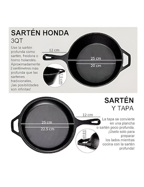 Set de sartenes Wünd de hierro 2 piezas