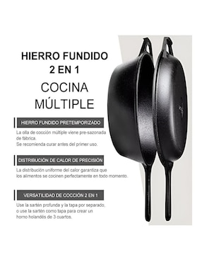 Set de sartenes Wünd de hierro 2 piezas
