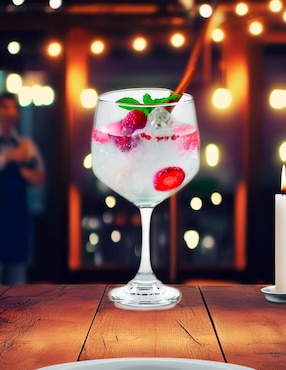 Set de copas para gin Cristar de vidrio