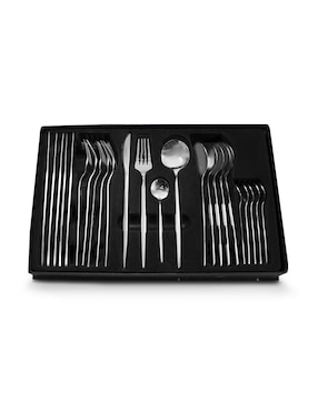 Set cubiertos Idea Nuova de acero inoxidable 24 piezas