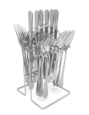 Set cubiertos Idea Nuova de acero inoxidable 24 piezas
