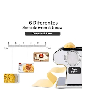 Máquina para pasta manual Wünd