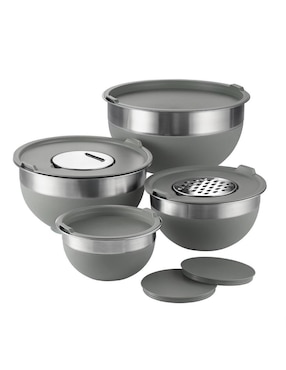 Set Contenedor Tramontina Gourmet Selection De Acero Inoxidable 10 Piezas