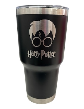 Termo Fartmex De Acero Inoxidable Harry Potter Con Tapa Rosca 887 Ml