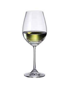 Set de copas para vino Bohemia Columba de vidrio