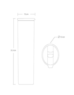 Termo doble pared Ilios Innova de acero inoxidable con tapa a presión