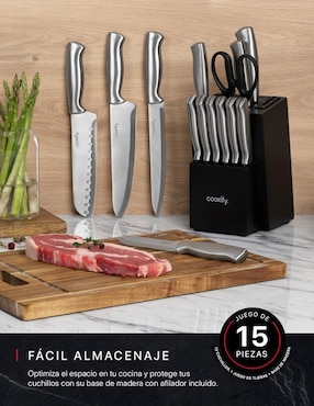 Set de cuchillos utilitario Cookify  15 piezas