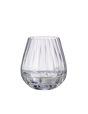 Set vasos Bohemia Columba Optic de vidrio con 6 piezas