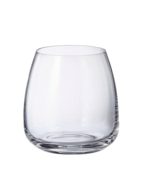 Set vasos Bohemia Anser de vidrio con 6 piezas